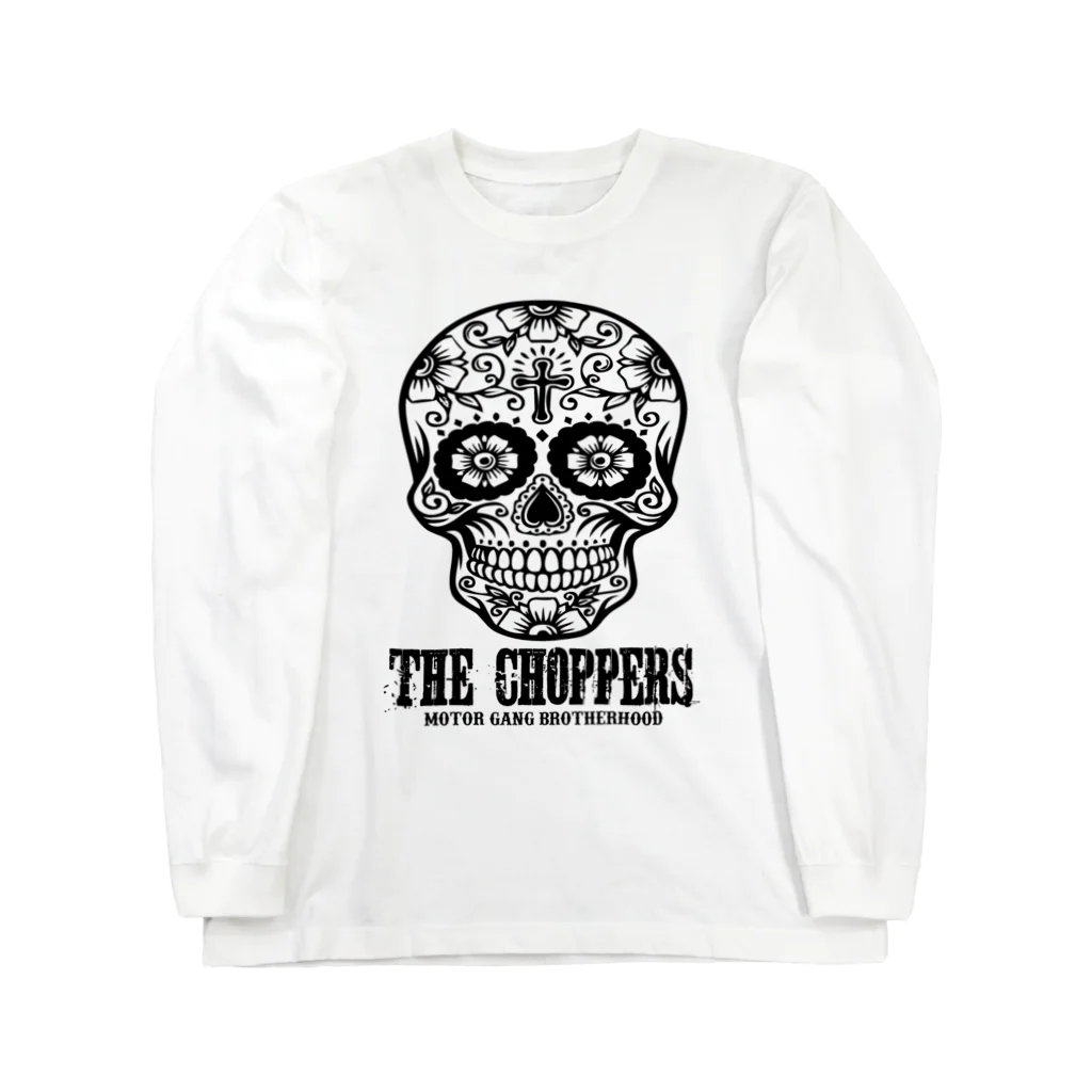 THE CHOPPERSのスカル　アイテム Long Sleeve T-Shirt