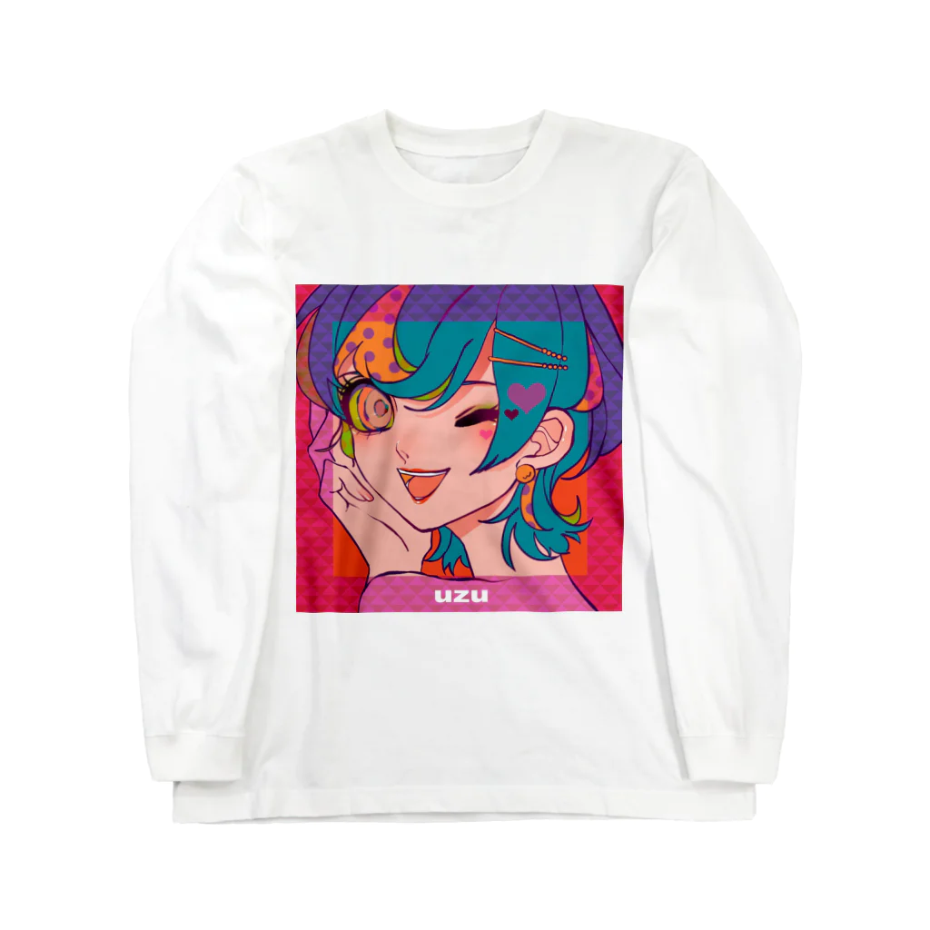 maki／nujikamのUZU ロングスリーブTシャツ