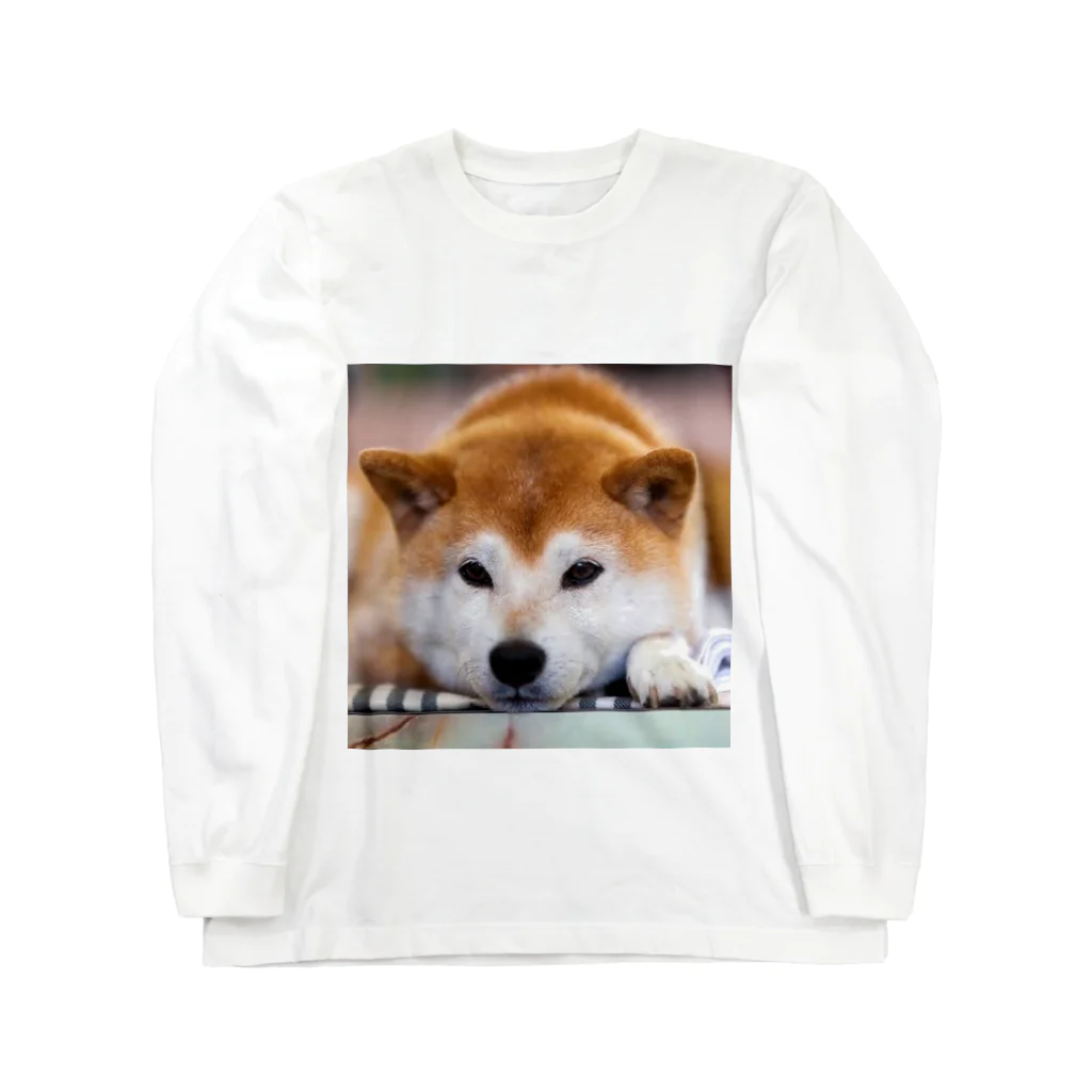 AHIRUKANTOGOODSの犬 ロングスリーブTシャツ