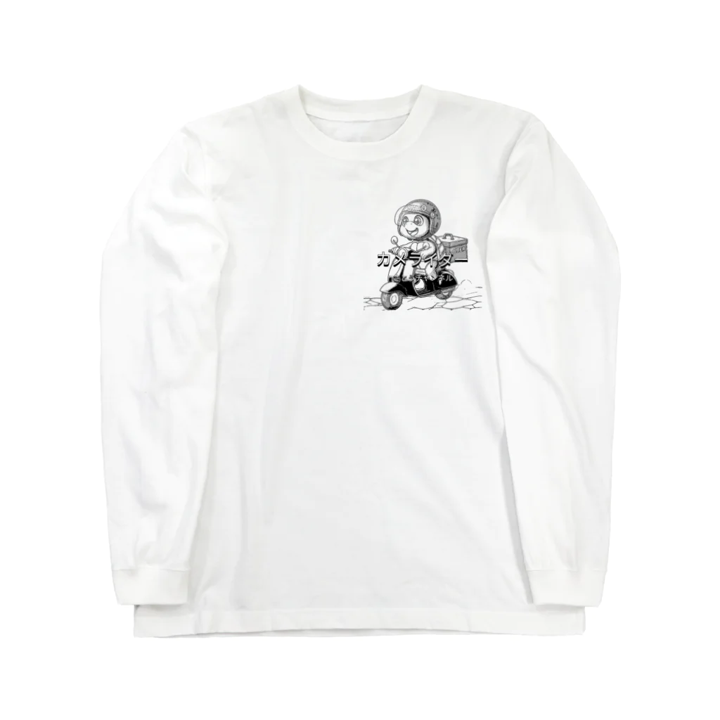 カメライダー商店のカメライダー　鉛筆 Long Sleeve T-Shirt