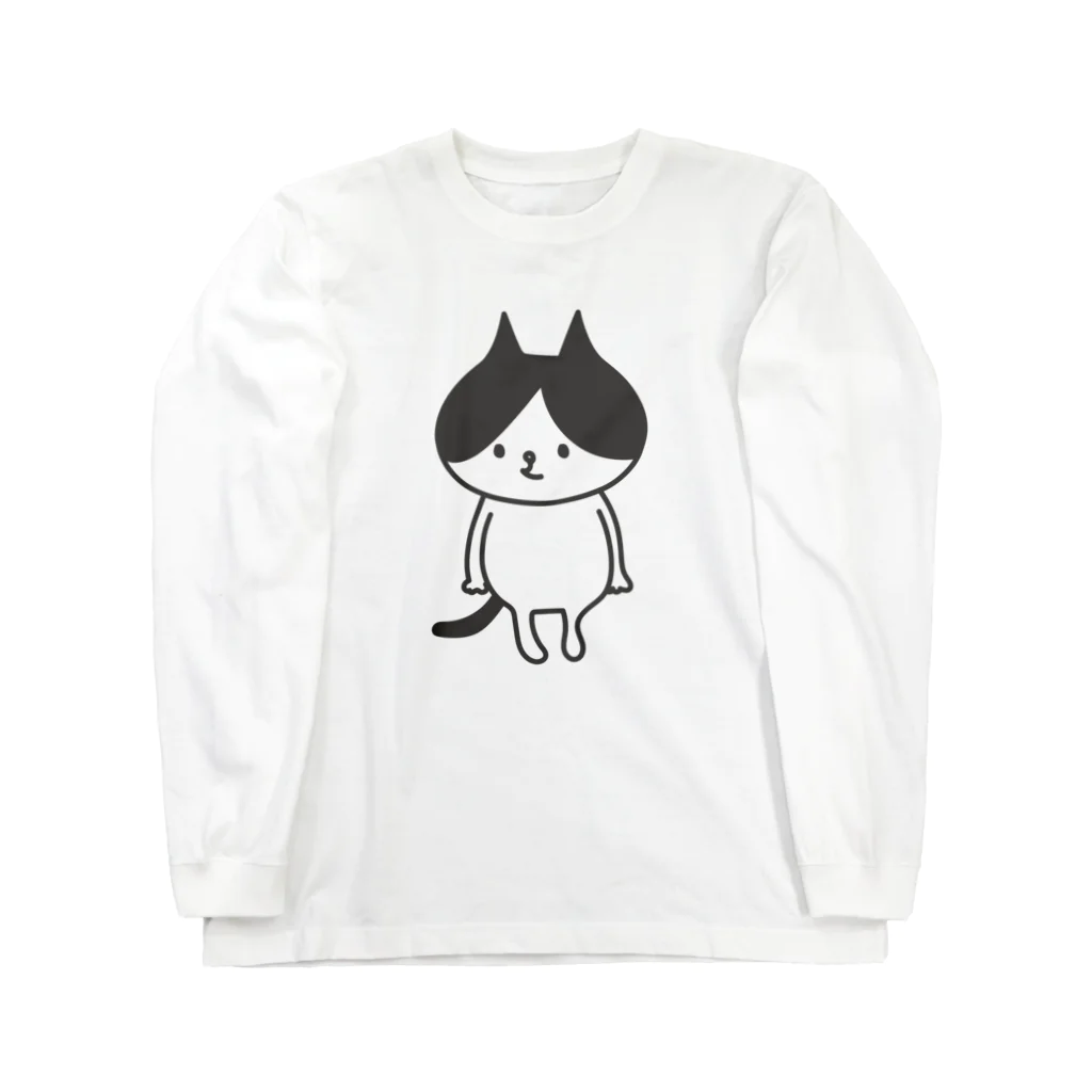 shoのハチワレキャット ロングスリーブTシャツ