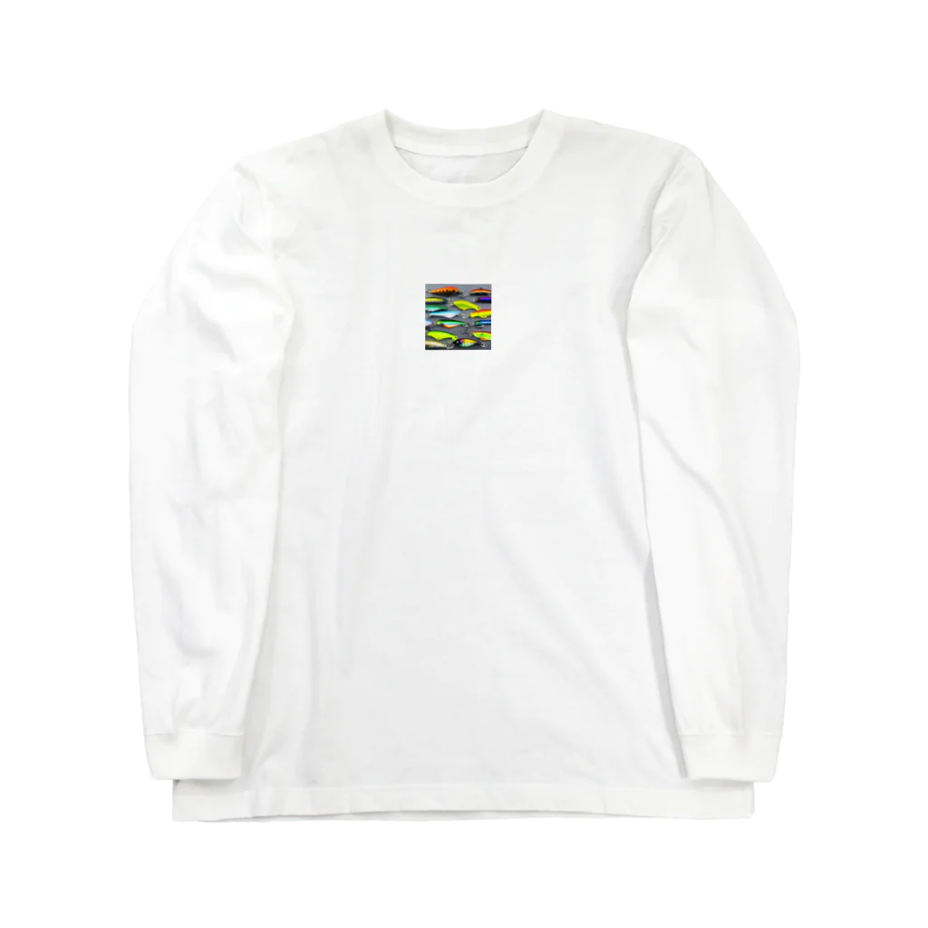 No Fishing No Life のルアーを見てるだけで幸せ Long Sleeve T-Shirt