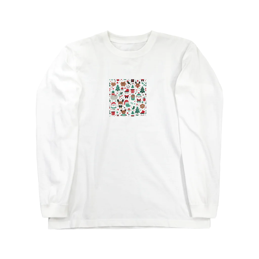 MihashiMYの可愛いクリスマスグッズ　 Long Sleeve T-Shirt