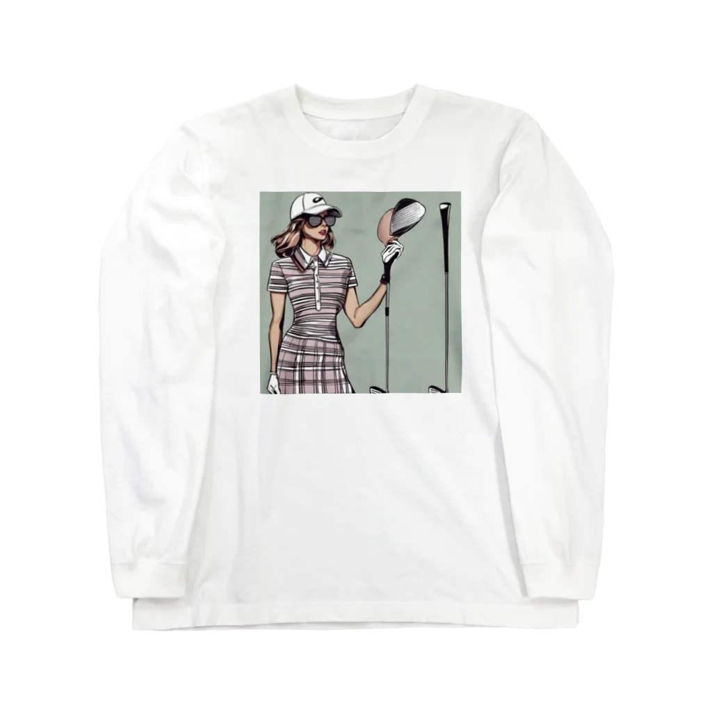 BIRDIE_GIRLのおしゃれゴルフ Long Sleeve T-Shirt