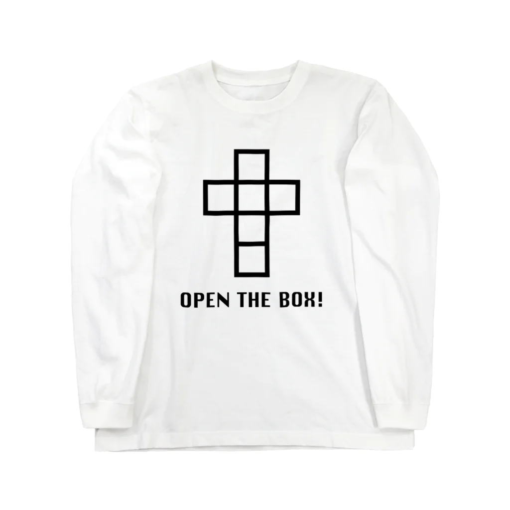 TRI▲NGLISHの#05👽OPEN THE BOX 〜箱を開けて〜 ロングスリーブTシャツ