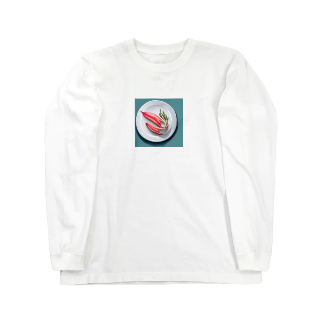 カズの「海のデリカテッセン」 Long Sleeve T-Shirt