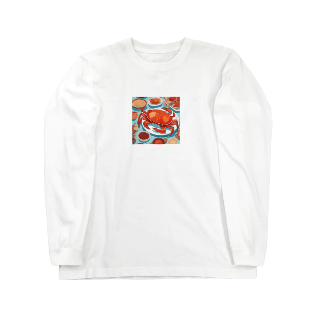 カズの「海の宴」 Long Sleeve T-Shirt