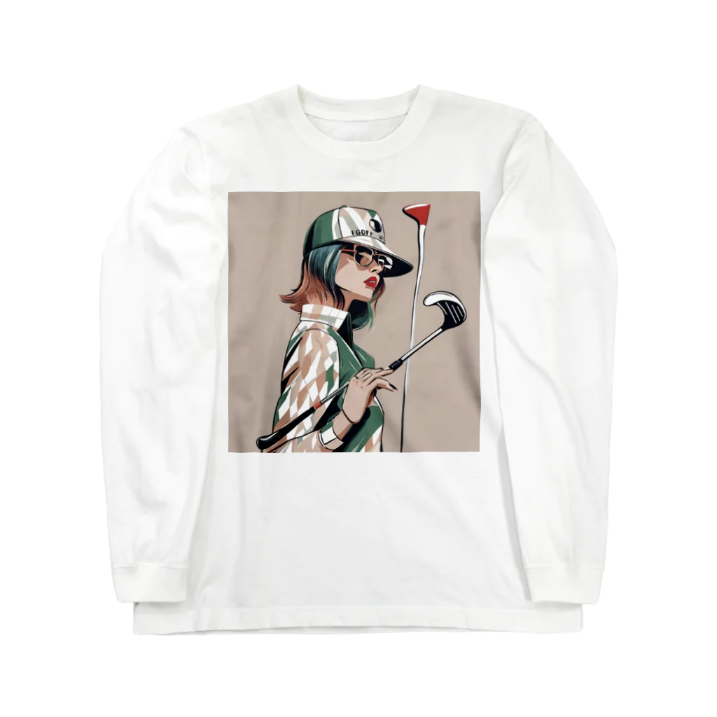 BIRDIE_GIRLのおしゃれゴルフ Long Sleeve T-Shirt