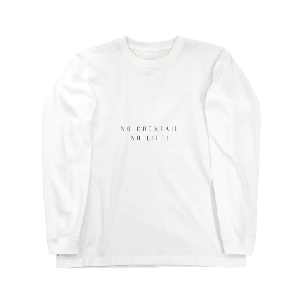 ReoReo-Artの冬のカクテルシリーズ Long Sleeve T-Shirt