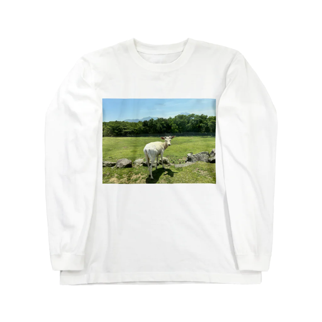 yu-kurisのヤギさん Long Sleeve T-Shirt