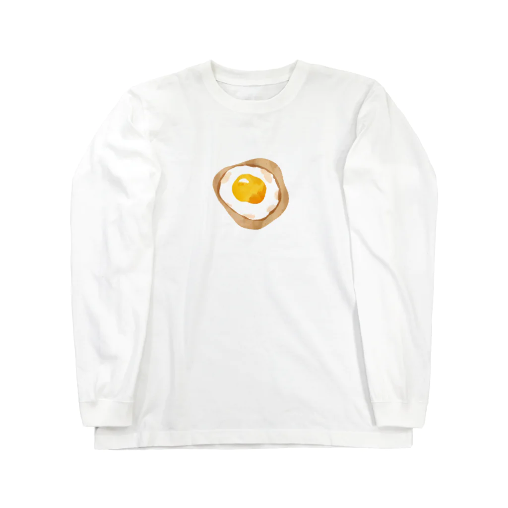 moco・mocoの目玉焼き Long Sleeve T-Shirt