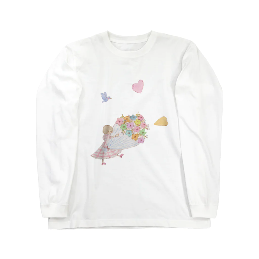 あんずのありがとうのはなたば Long Sleeve T-Shirt