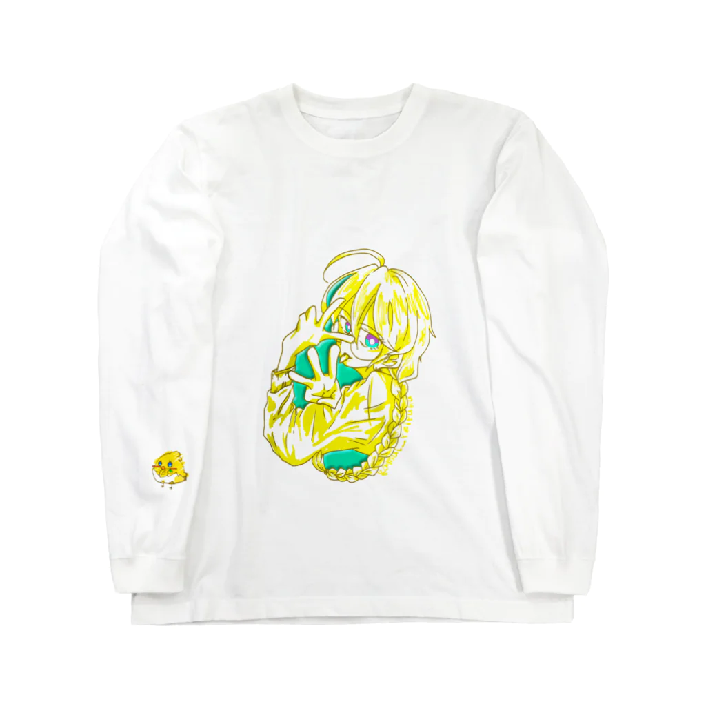 神ゐ屋in SUZURIのピース神ゐ’23 Long Sleeve T-Shirt