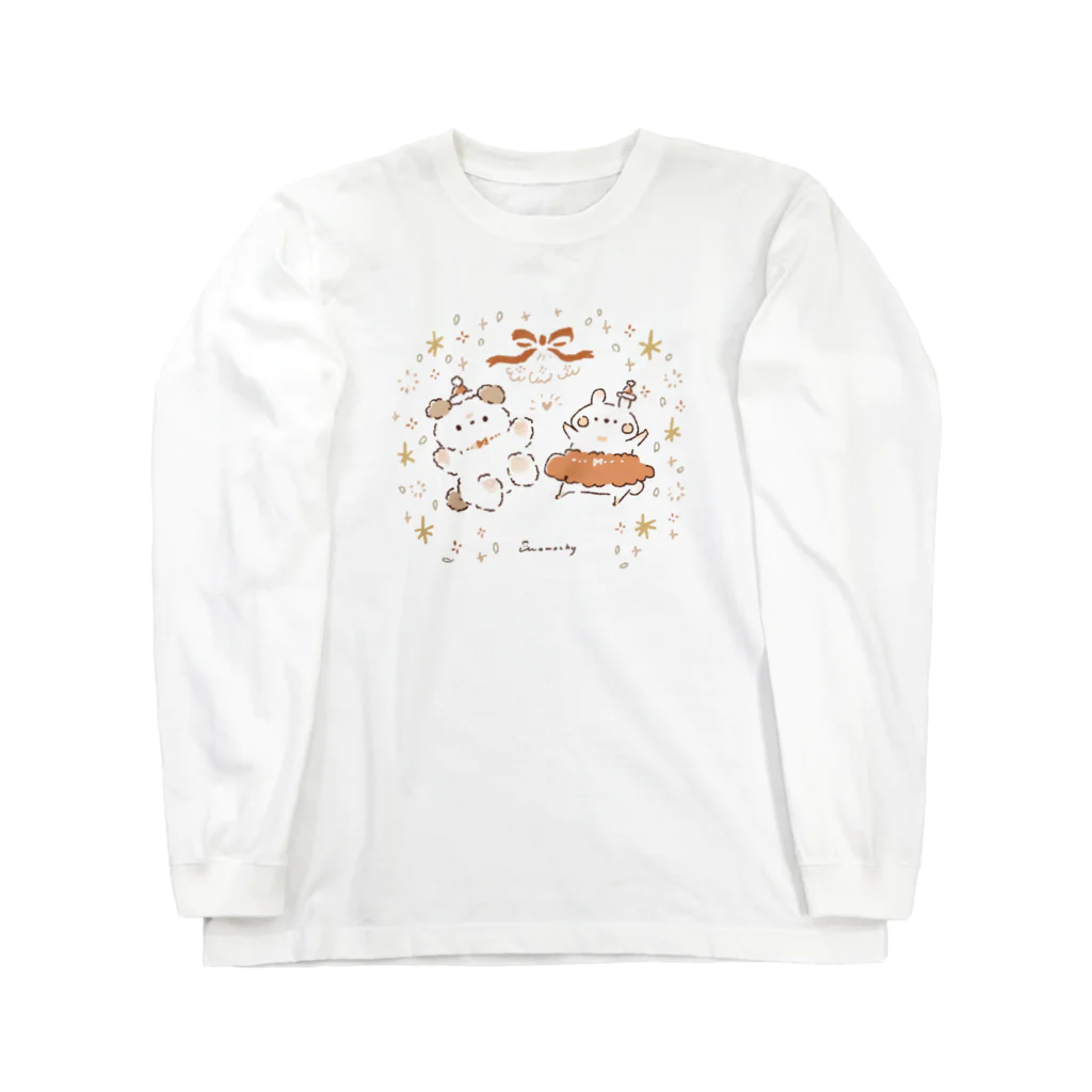 ＊momochy shop＊のちゃぷもちのクリスマス Long Sleeve T-Shirt