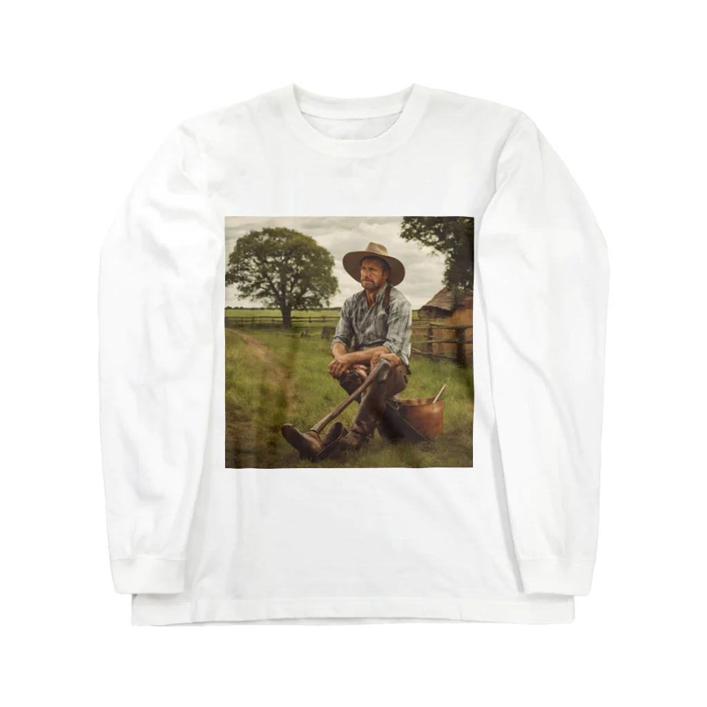 tizujonoboukenの田舎 Long Sleeve T-Shirt