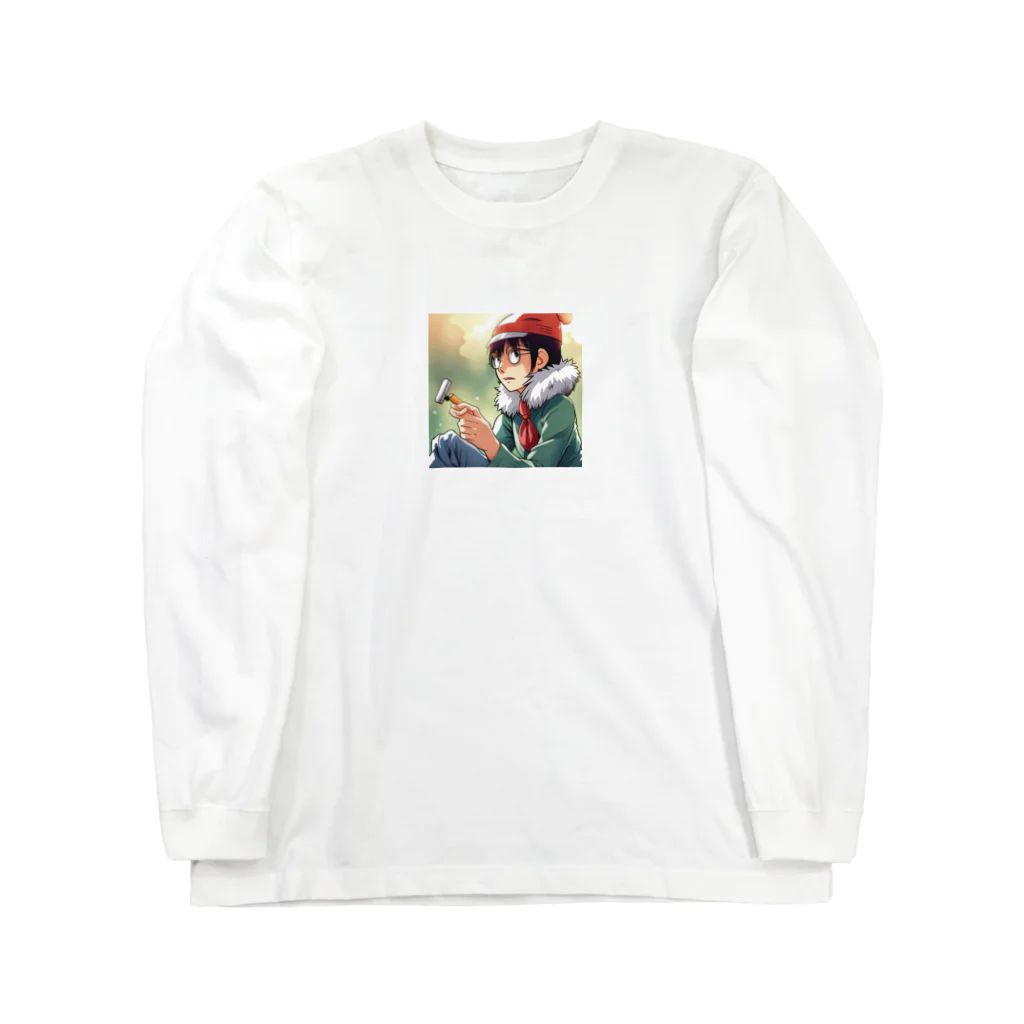 AI美女王国のドット絵のゆうこちゃん Long Sleeve T-Shirt