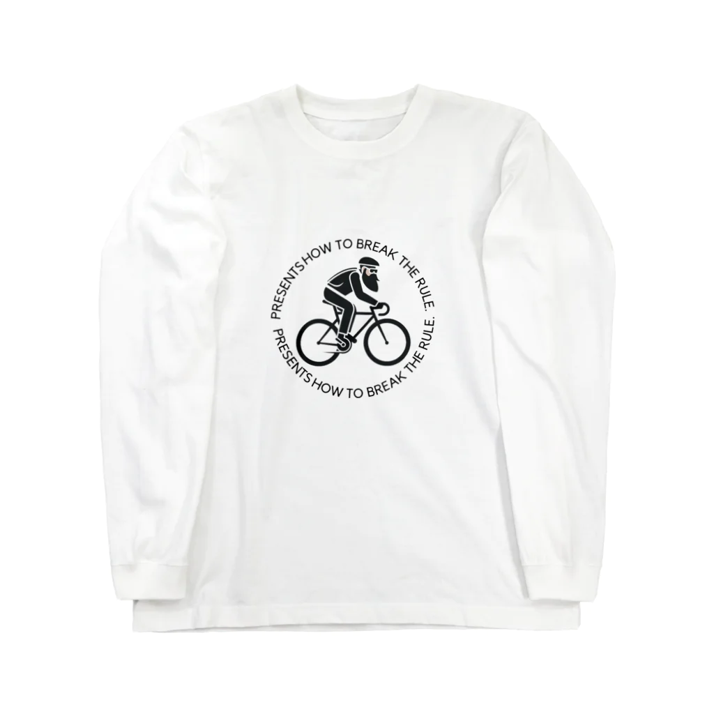 キャンビーストアのロードバイクおじさん Long Sleeve T-Shirt