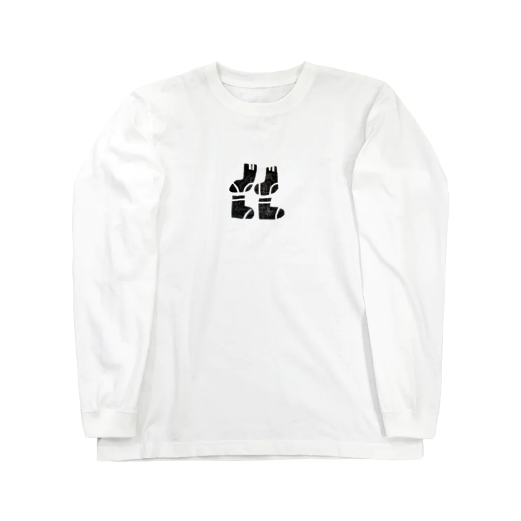 ツメサキの世界のくつした Long Sleeve T-Shirt