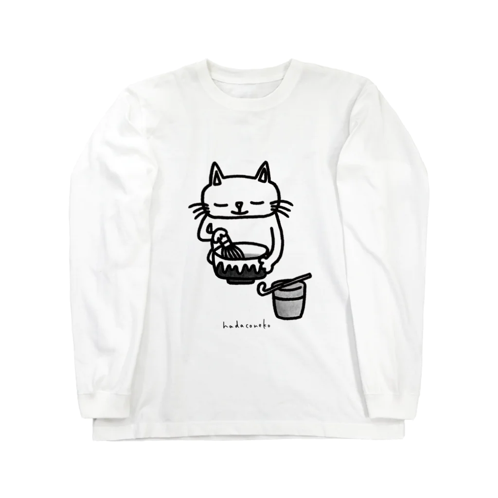 hadaconeko shopの抹茶 ロングスリーブTシャツ