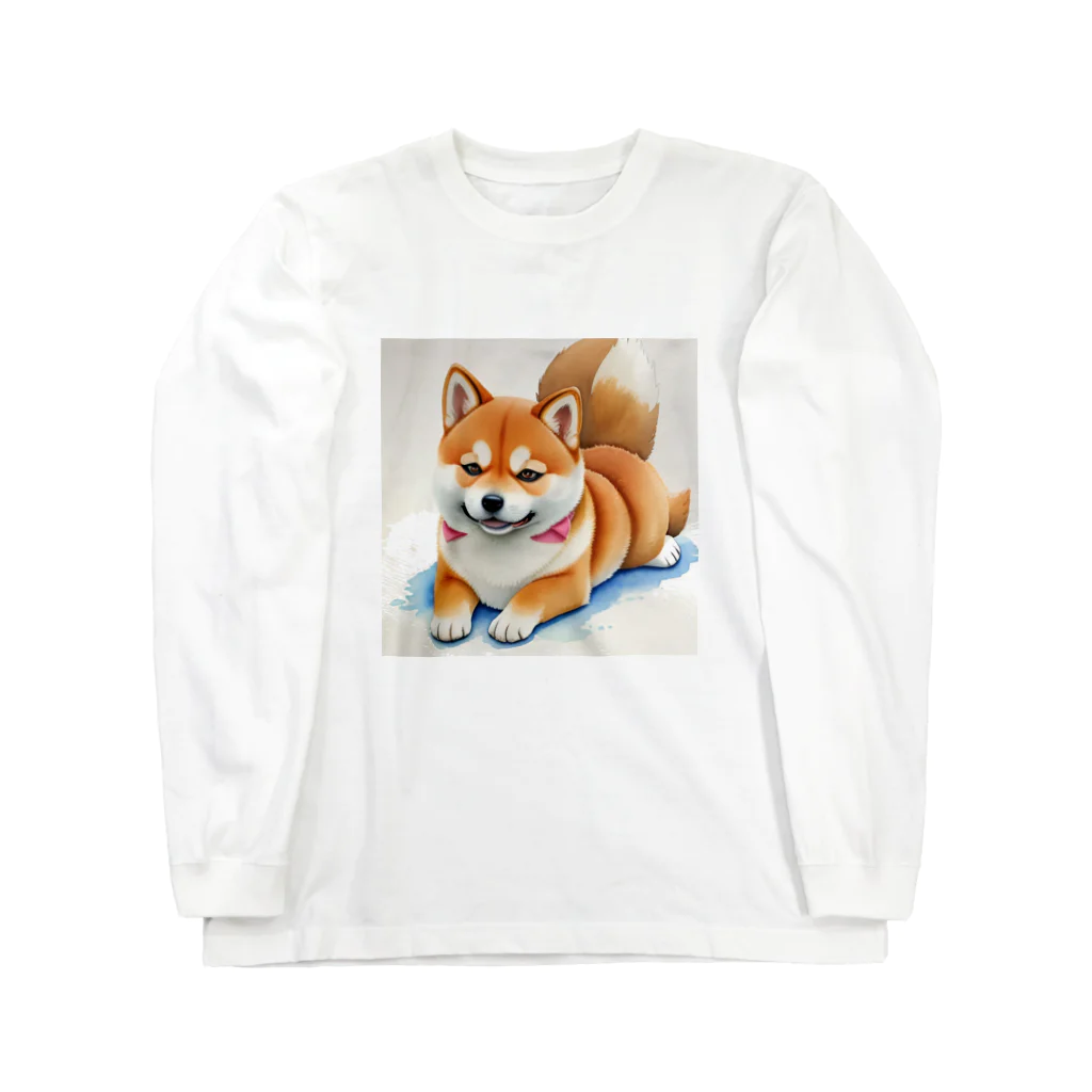 shIbaのシバの眼差し ロングスリーブTシャツ