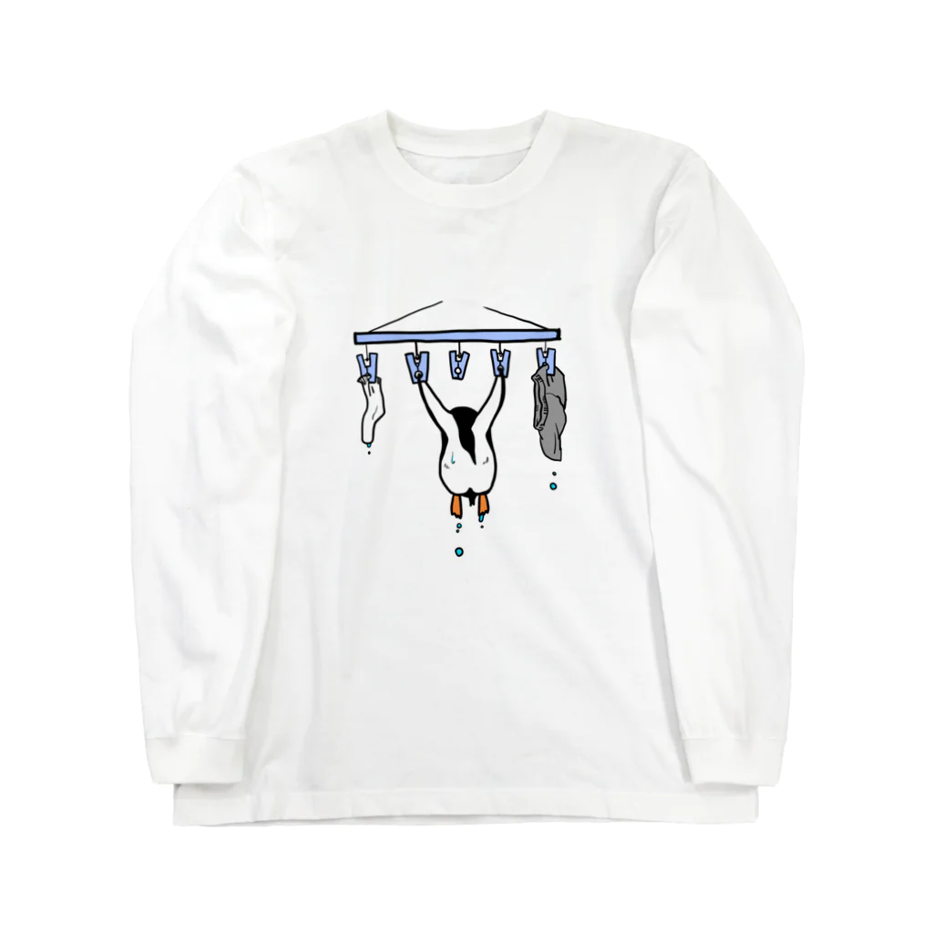 ichimi123の洗濯ペンギン Long Sleeve T-Shirt