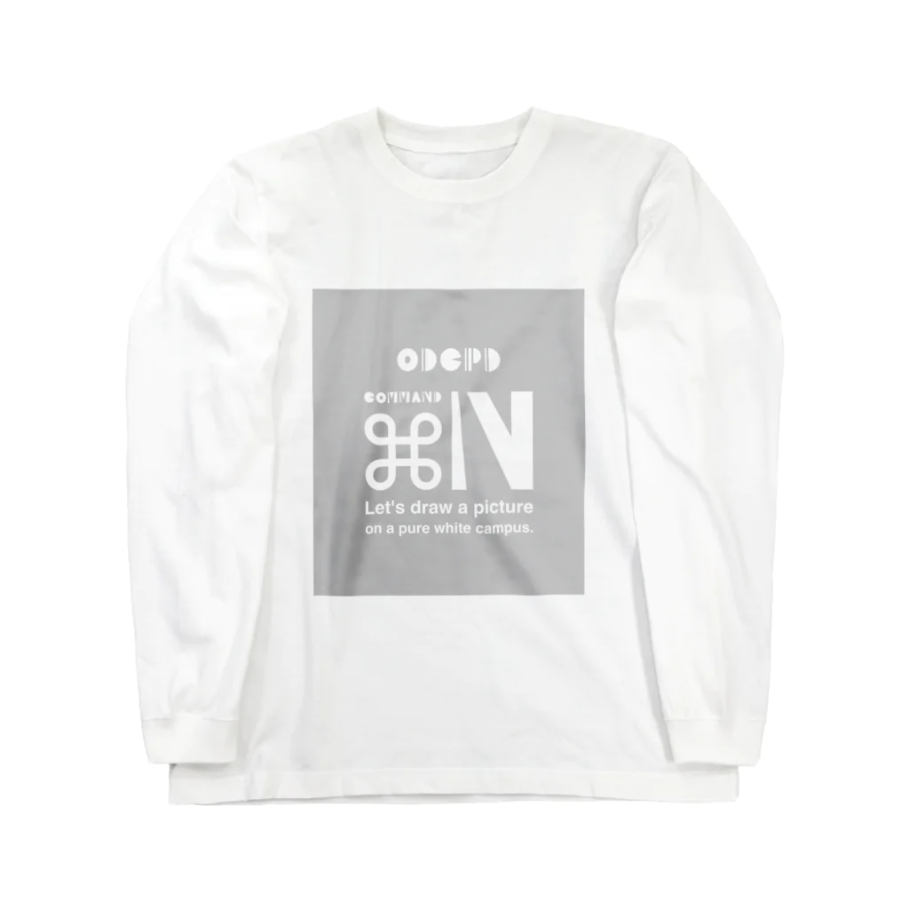 ODCPDのcommand+N ロングスリーブTシャツ