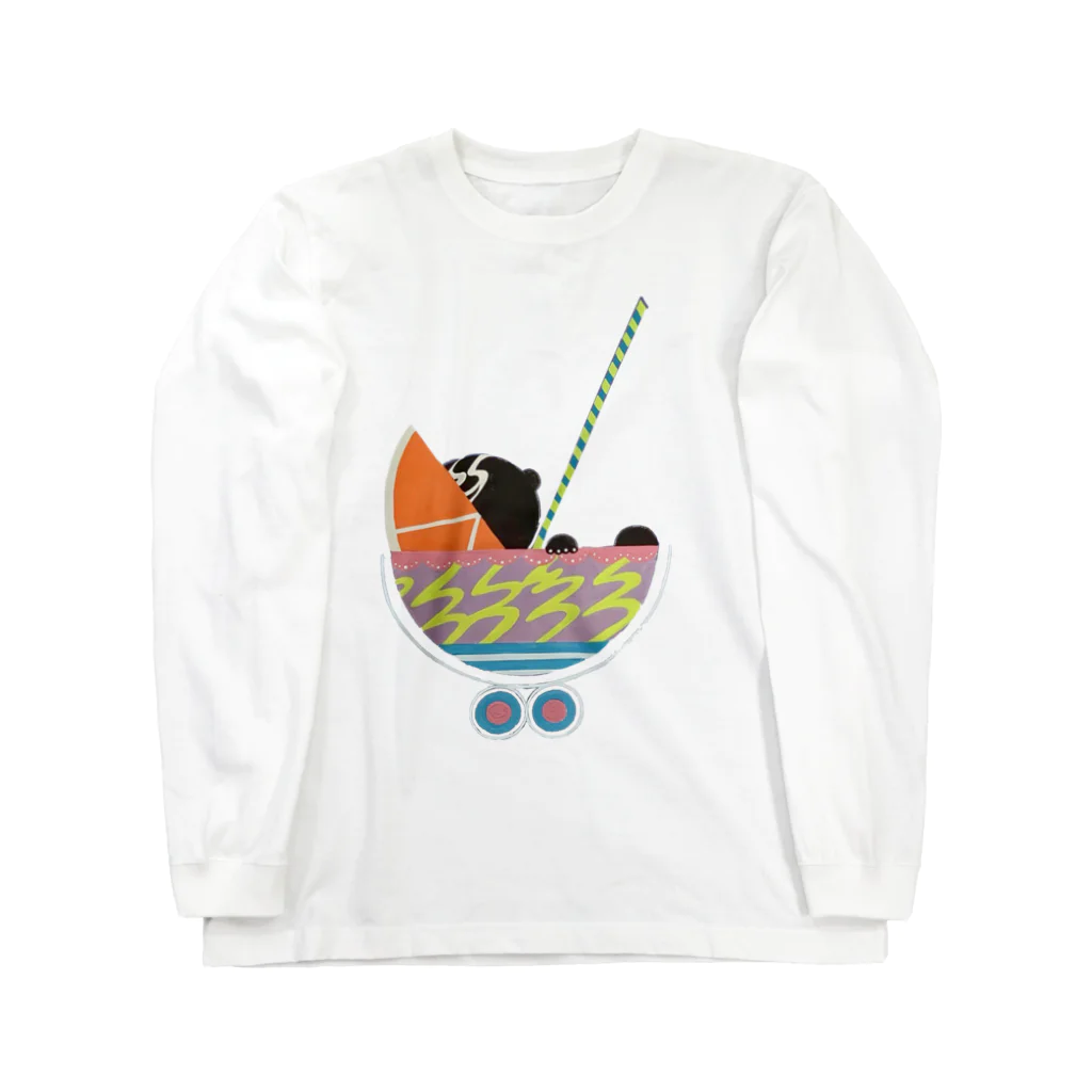 下堕突　gedatsu_art_incのパフェベイビー Long Sleeve T-Shirt