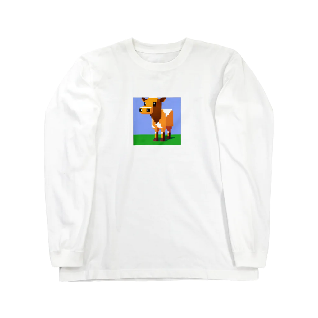 妖怪 白狐堂にようこその件の牛 Long Sleeve T-Shirt