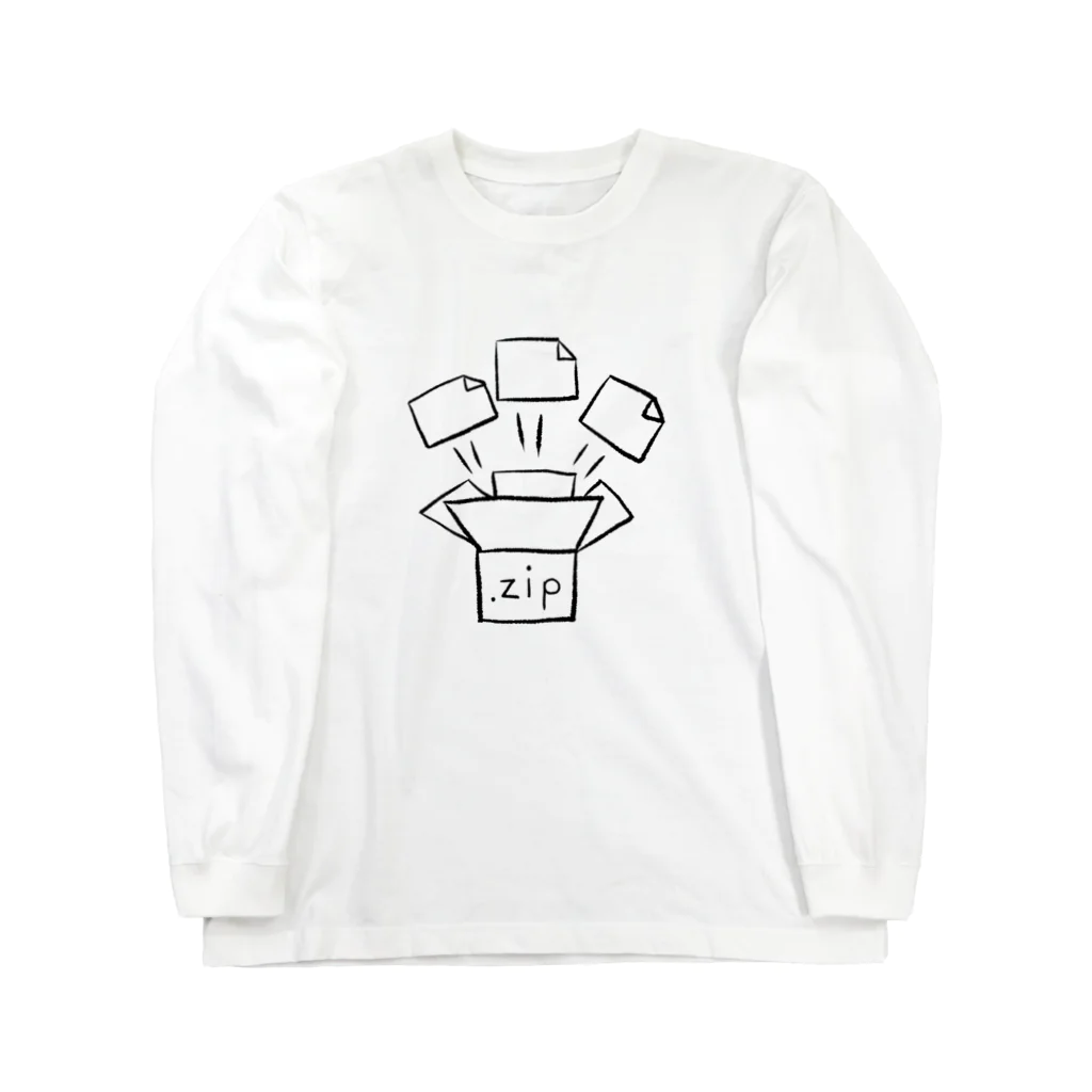 るりんごむのじっぷふぁいる Long Sleeve T-Shirt