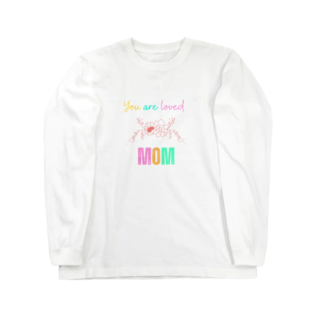 stcreationのYou are loved MOM  ロングスリーブTシャツ