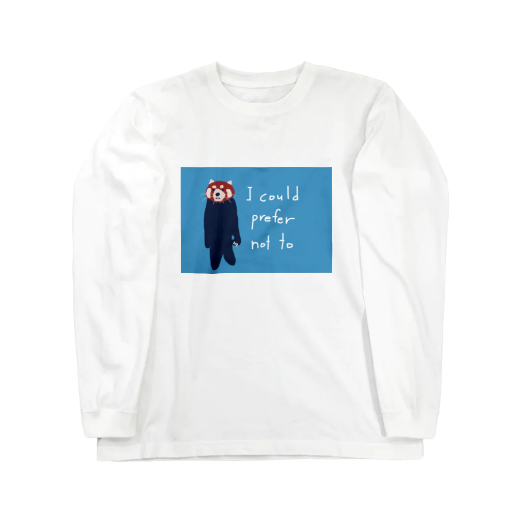 信州読書会　宮澤のレパンダ・バートルビー Long Sleeve T-Shirt