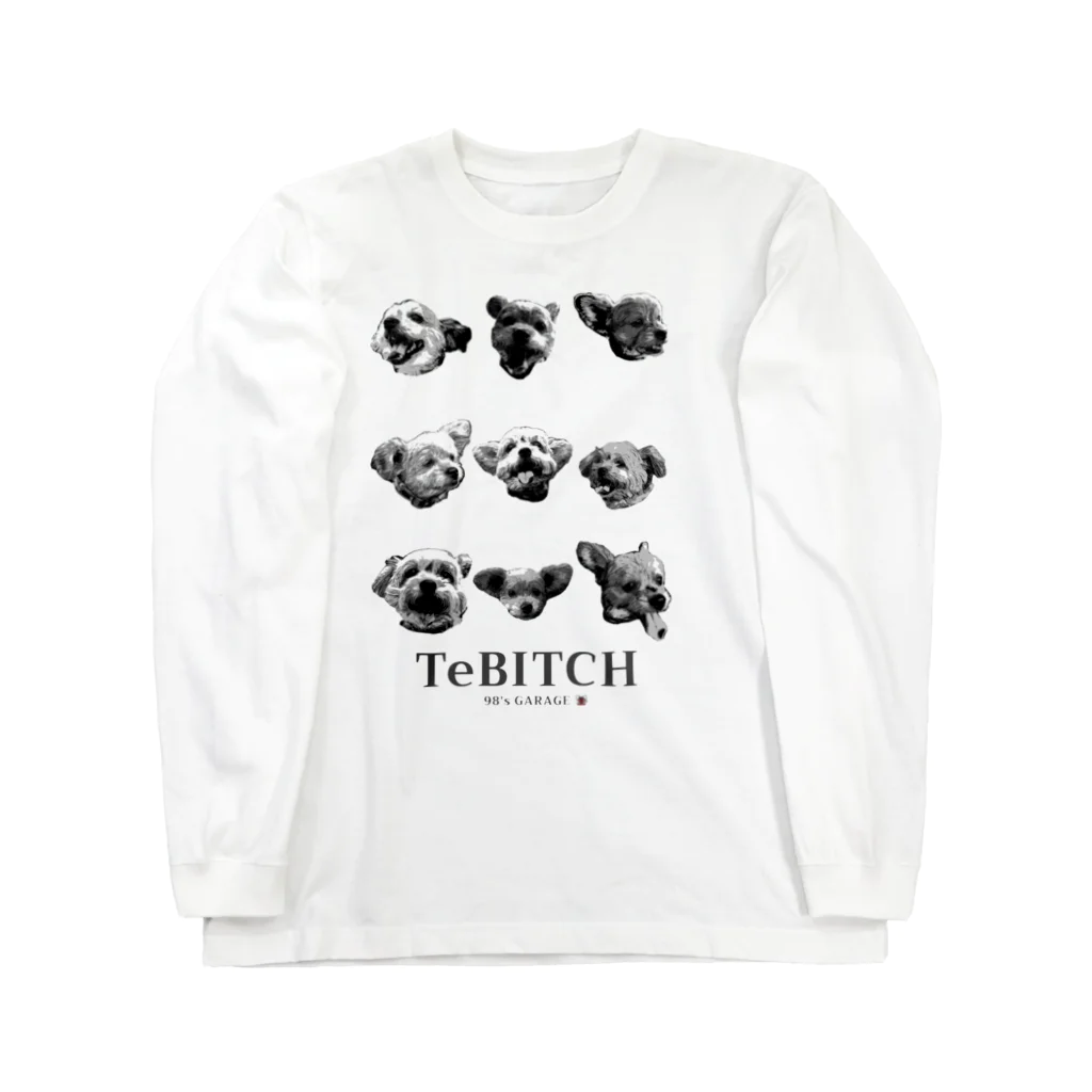 98's GARAGEのTeBITCH × 98's GARAGE ロングスリーブTシャツ