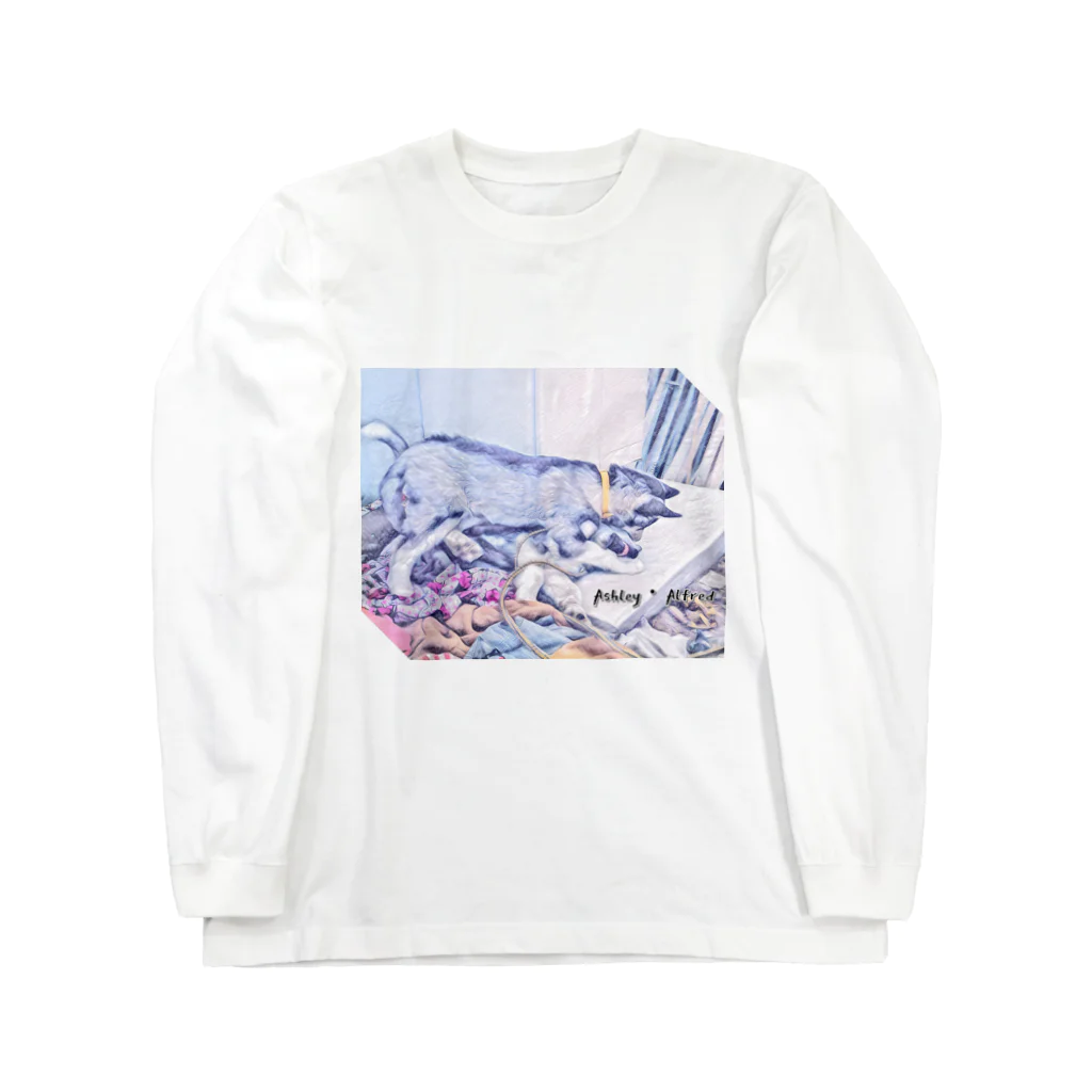 miuhaduのAshley・Alfred Long Sleeve T-Shirt