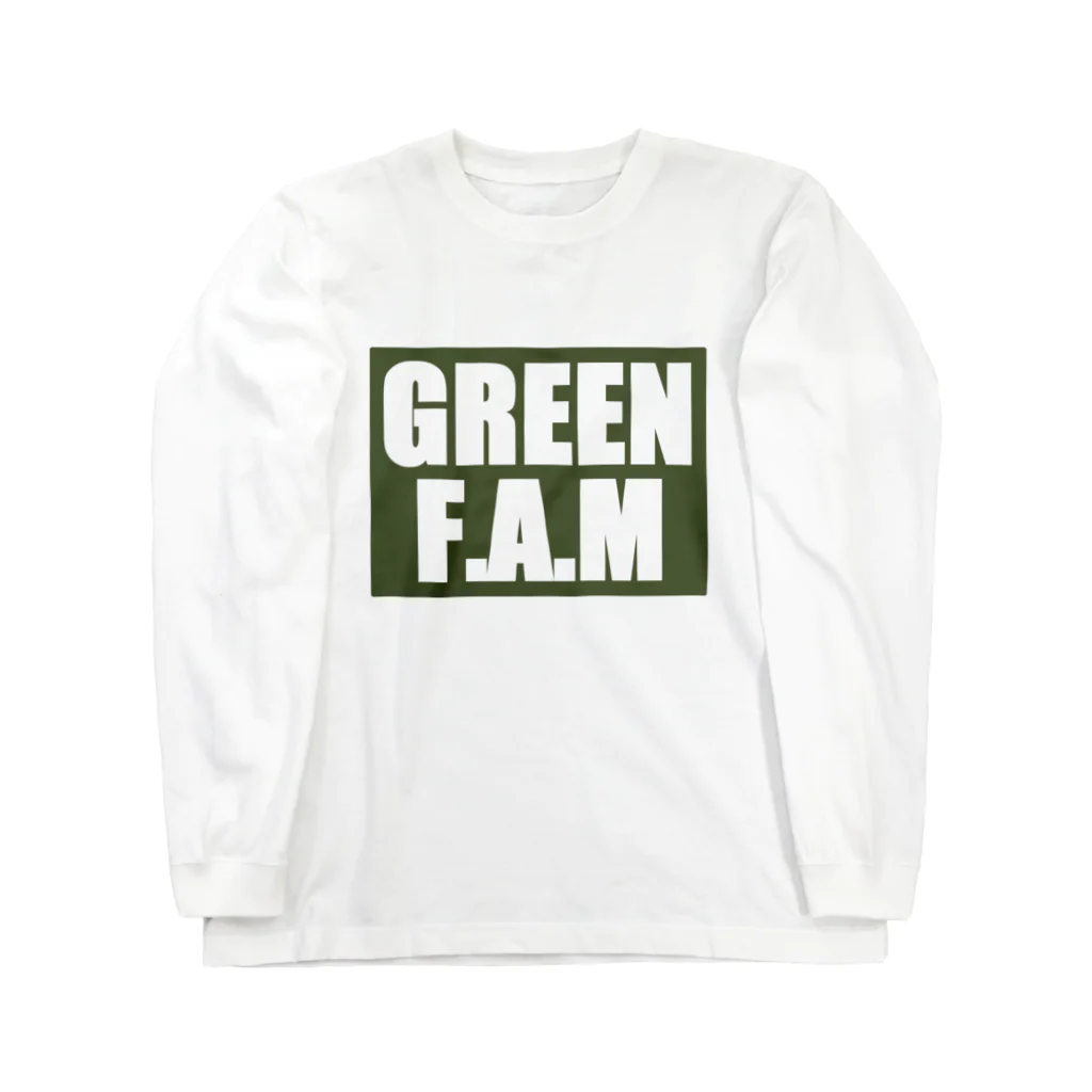 Green F.A.Mのグリーンファム ロングスリーブTシャツ