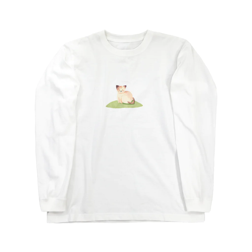 kuppychanの子猫 ロングスリーブTシャツ