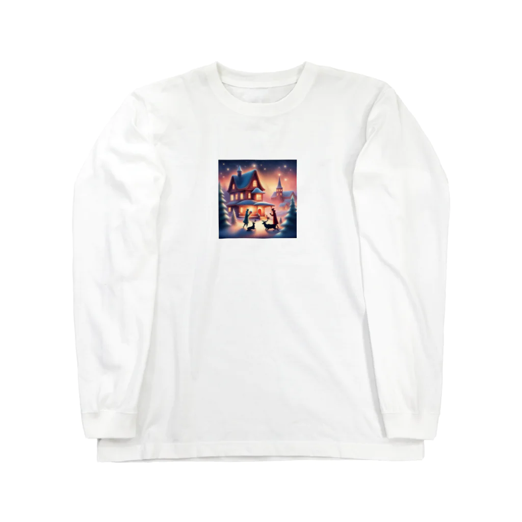 crayon2chanのクリスマスグッズ Long Sleeve T-Shirt