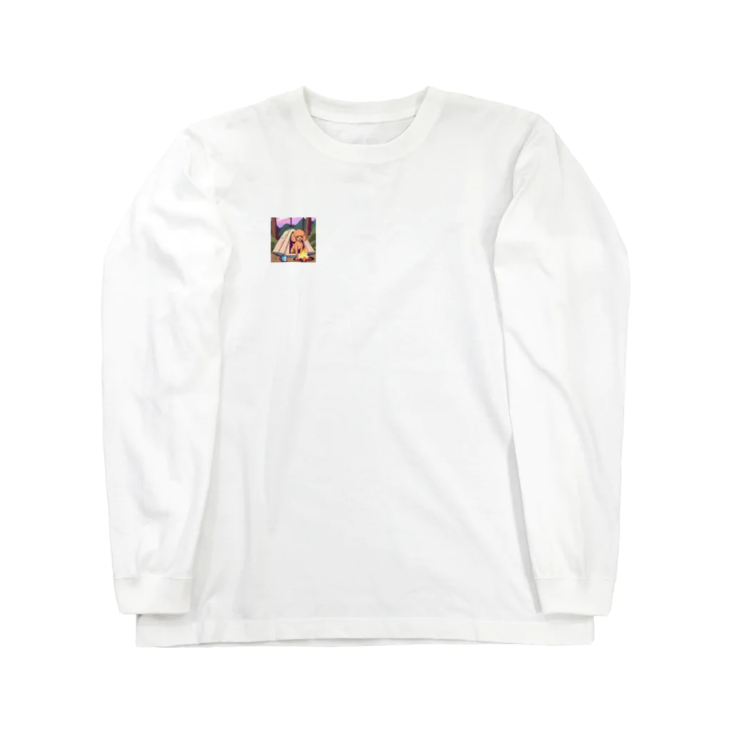 camper's dogのcamper's dog  トイプードル Long Sleeve T-Shirt