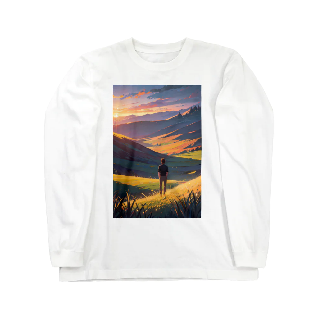 卯月なのかのMountain Journey　〜峻険の先に待つ絶景の旅〜　No.2「こういうのがいい」 Long Sleeve T-Shirt