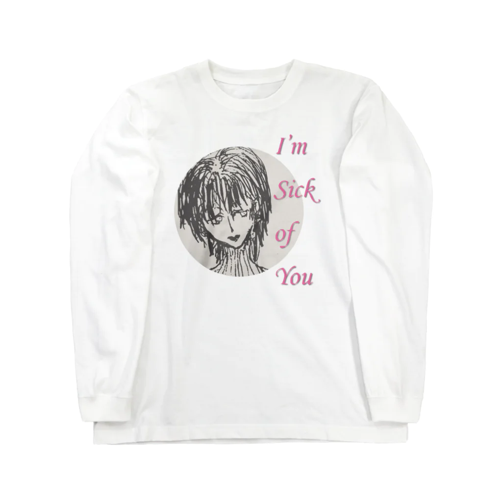 ZERO:THOUSANDのI'm Sick of You ロングスリーブTシャツ