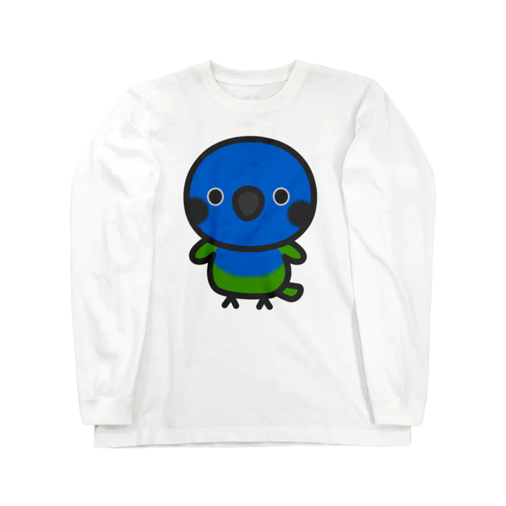 いんこ屋堂のアケボノインコ Long Sleeve T-Shirt