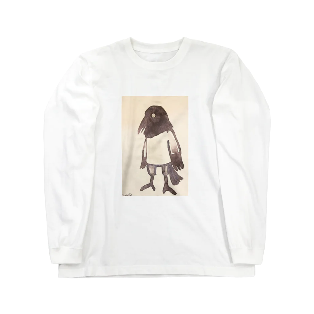 ナヲコラヴズショップのカラスのボクはボク4 Long Sleeve T-Shirt