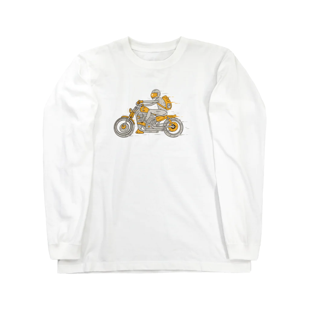 77Artcoのcafe racer#1 Long Sleeve T-Shirt