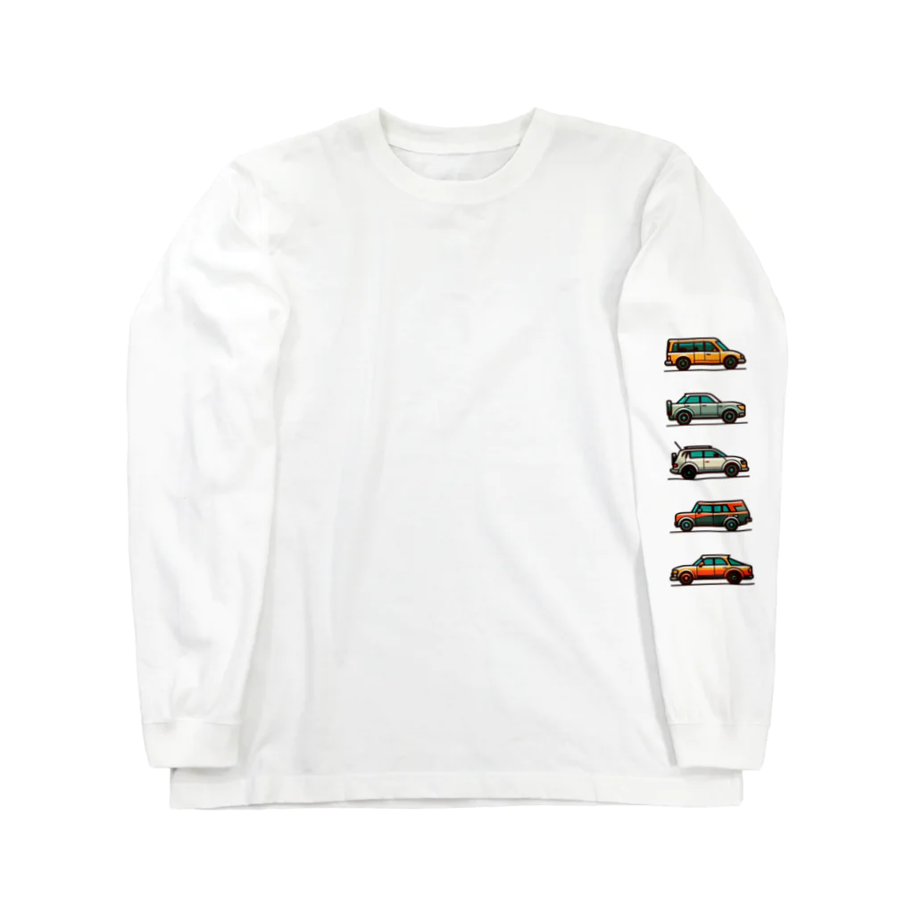 onzo_BGMのSUV チョロ風２ ロングスリーブTシャツ