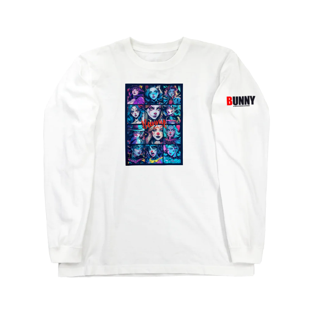 BUNNY-ONLINEのBUNNY-ART No.06 アメコミヴィンテージ ロングスリーブTシャツ