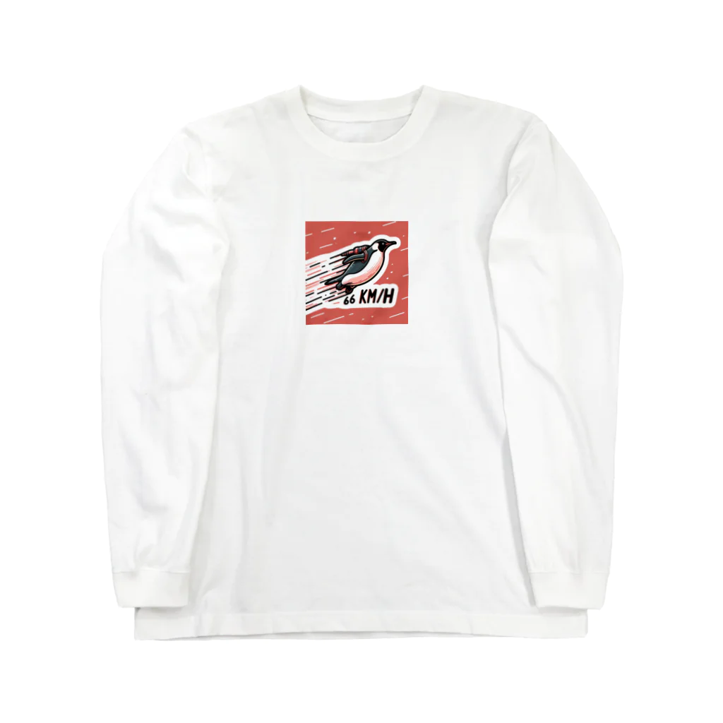 Emperor's FlightのFlying_penguin…3 Long Sleeve T-Shirt