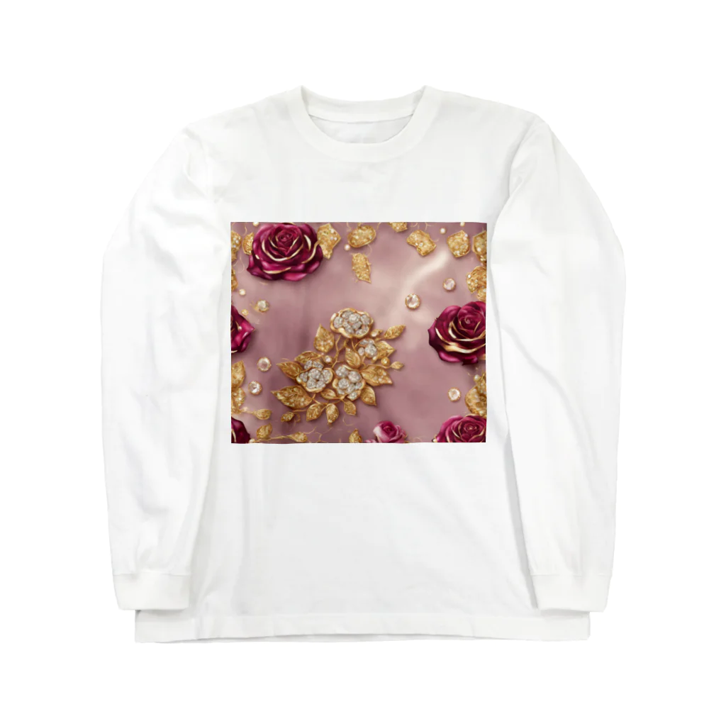 REINA-MAの薔薇 Long Sleeve T-Shirt