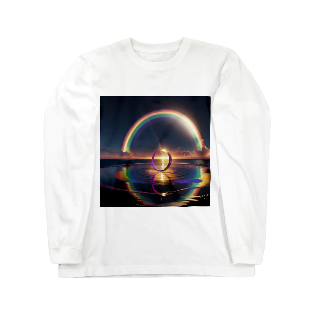 3tomo6's shopのRainbow Ring Long Sleeve T-Shirt