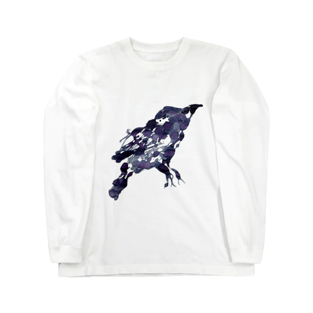 nonoINKの烏 Long Sleeve T-Shirt