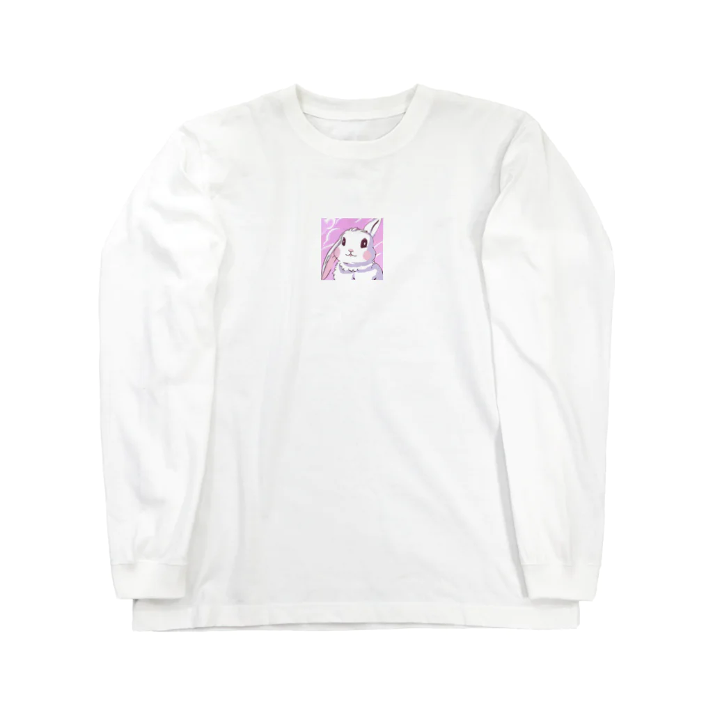 ふわふわうさぎのふわうさちゃん Long Sleeve T-Shirt