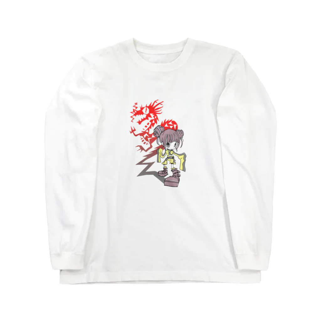 梅治郎　Umejiroの Dragon Punks Long Sleeve T-Shirt